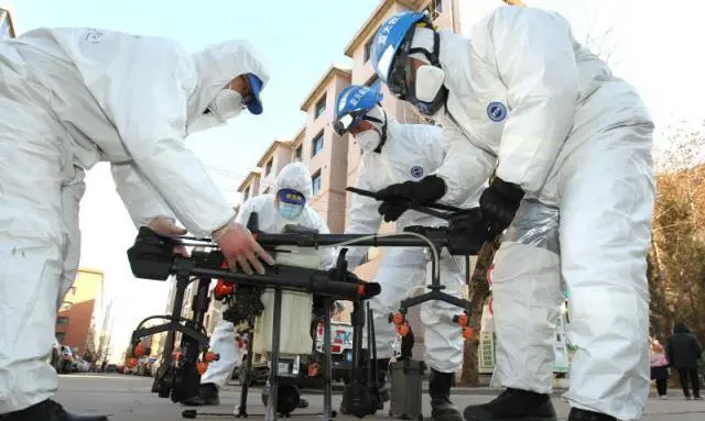 工业无人机防疫大展身手,石家庄消杀30多万平米(图2) 工业无人机防疫大展身手,石家庄消杀30多万平米(图2)